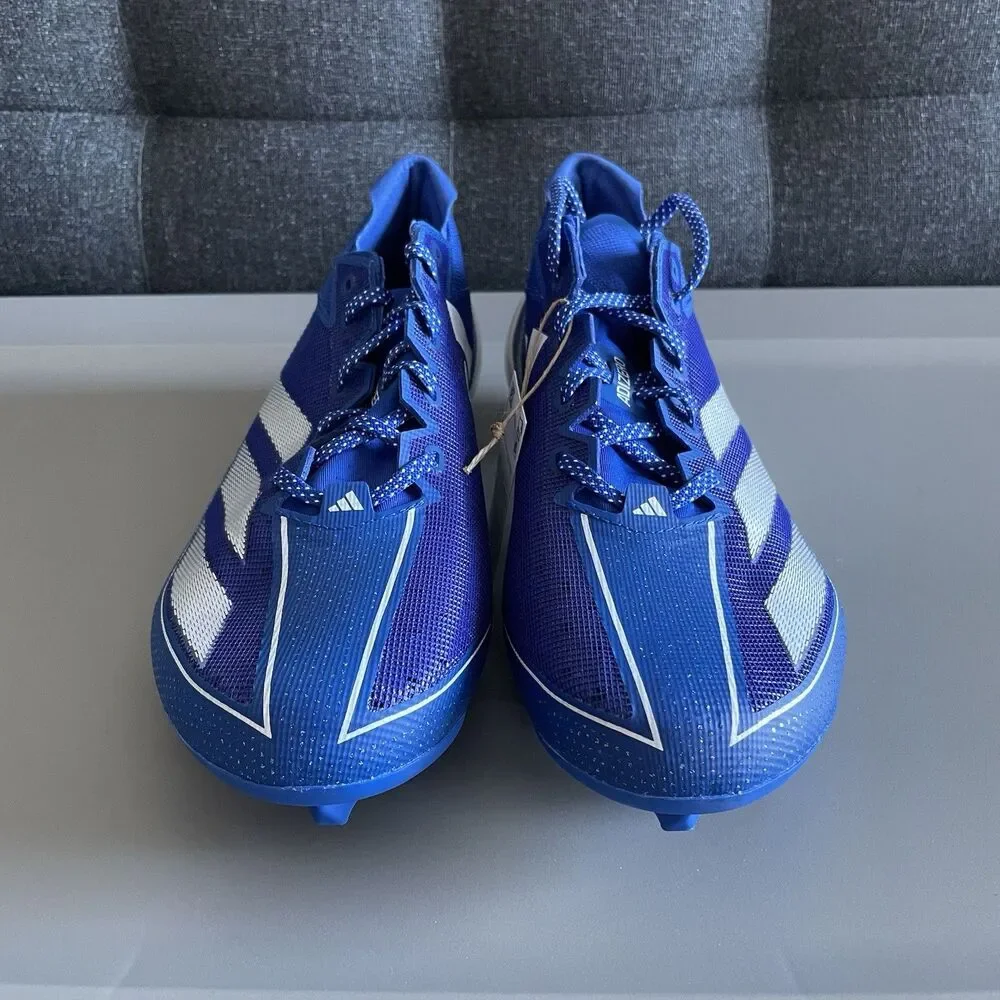 NWT Adidas ADIZERO ELECTRIC Football Cleats Royal Blue IH7449 Men’s Sz 12.5